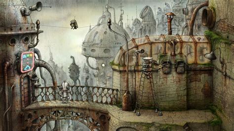 Machinarium, Bir Robotun Sevgisiyle Dolu, Gizemli Bir Macera!